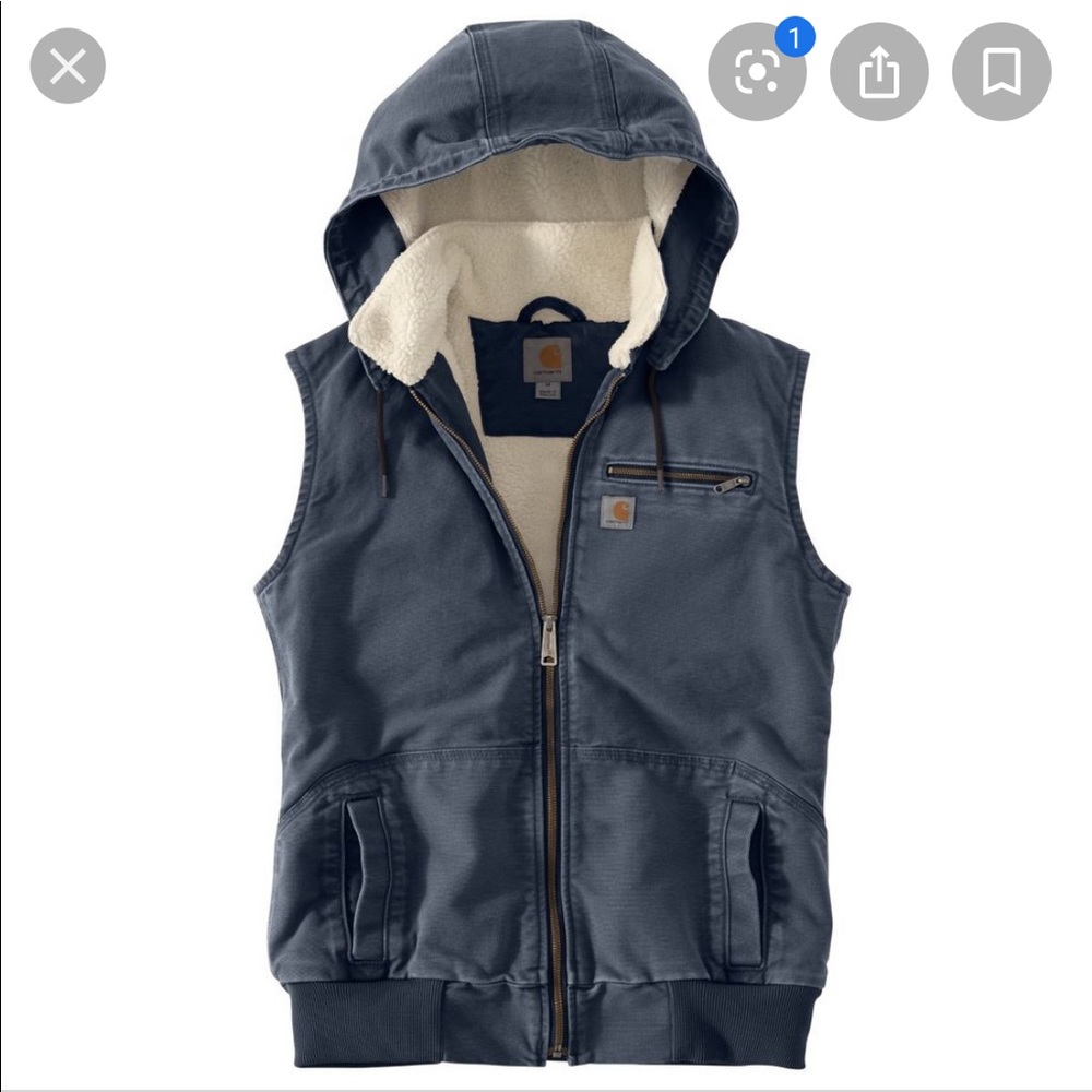 ISO Carhartt Weathered Duck Wildwood Vest
